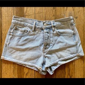 Melville 4 Button Jean Shorts